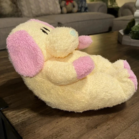 VTG RARE 1999 TY beanie baby Tylon Pillow Pals Dogbaby the Rattle Plush Animal - Picture 7 of 11